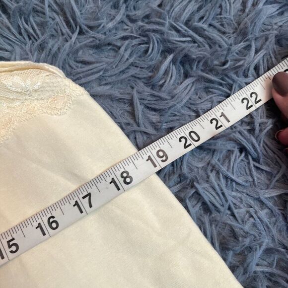 Turtle Bay New York Lacey Trim Cotton Blend Cami Tank Top Size XL - Picture 4 of 6